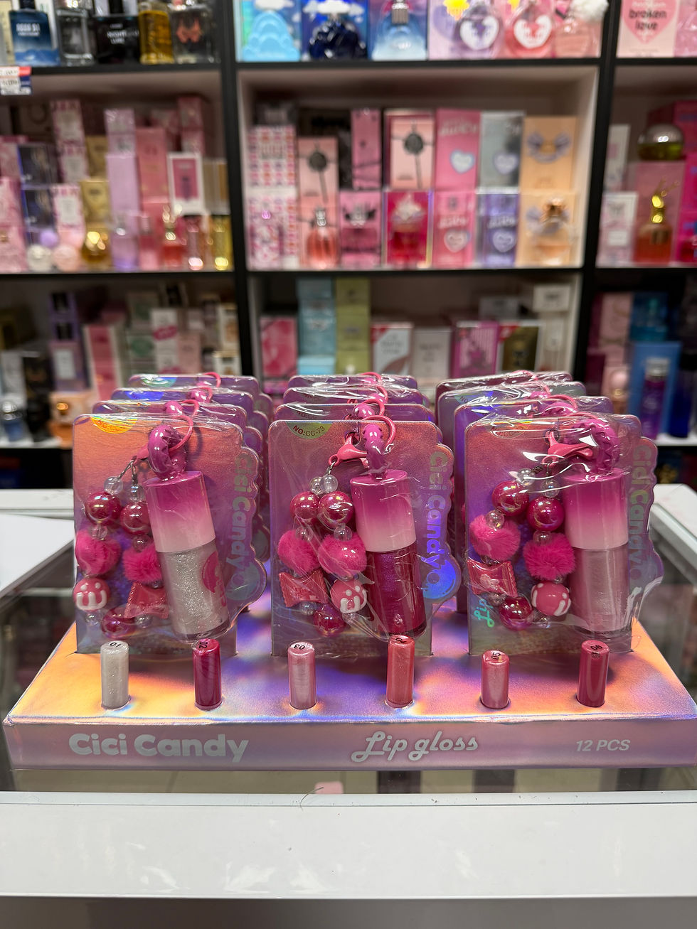 Miniatura: Brillo labial lip gloss llavero cici