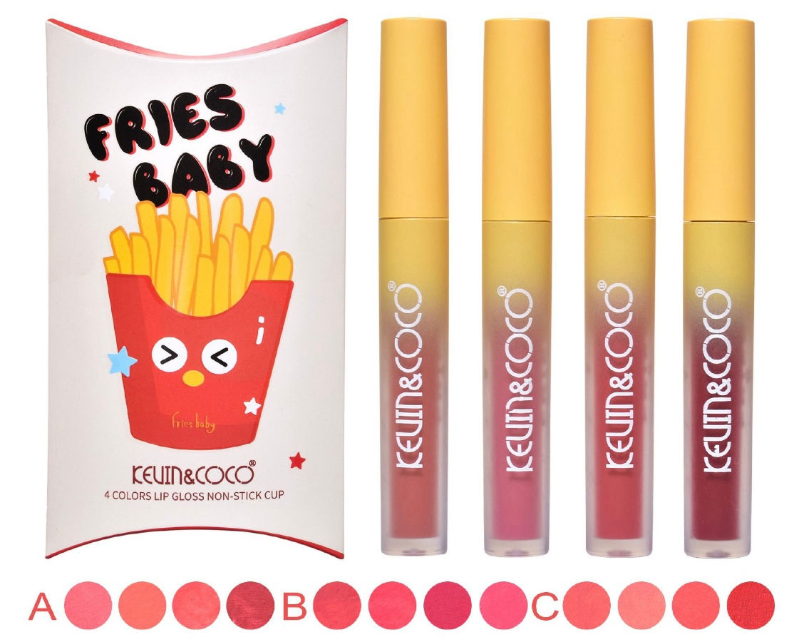 Set labial papa fritas kevin&coco