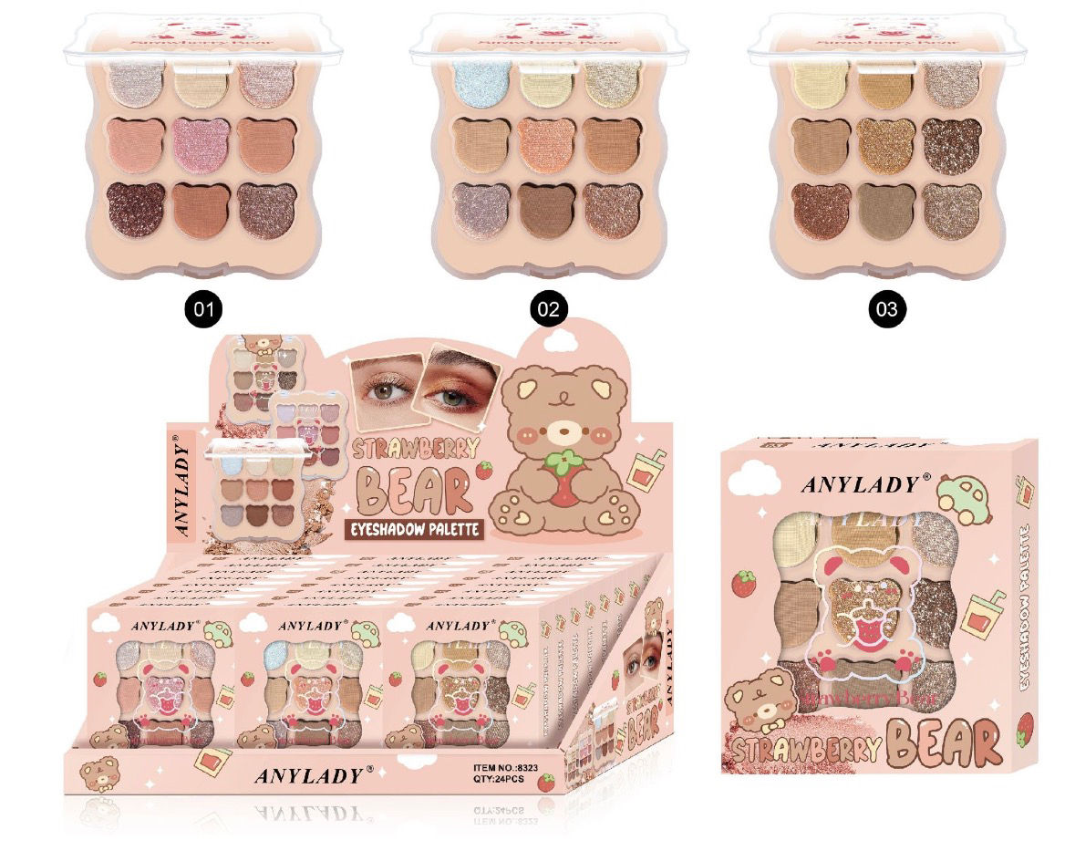 Paleta de sombra 9 tonos osito