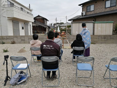 天気予報をひっくり返した地鎮祭