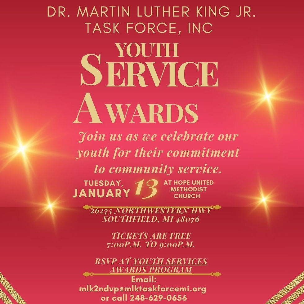 Youth Service Awards 