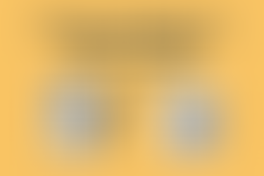 Digital banner illustrating the difference between content writing and copywriting, with icons of a paper and pen on one side and a megaphone on the other, set on a mustard yellow background with a bold navy heading."