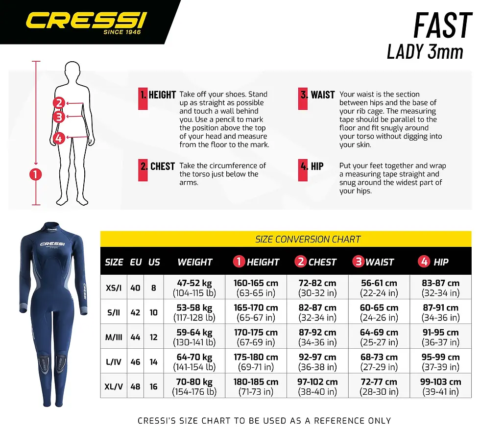 Miniatura: Muta Fast 3mm Cressi