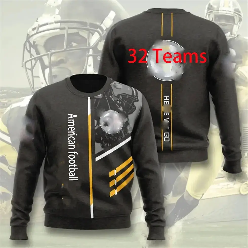 Thumbnail: New Styles All 32 Football Teams Hoodies Pants Man Sports Sets