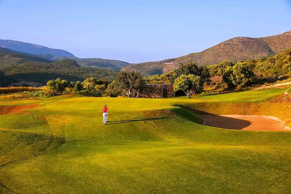 Corfu golf course in the Ropa Valley