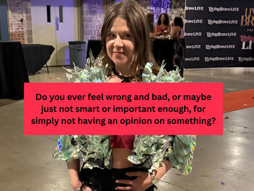 the need for opinions