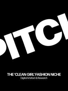 Pitching My Digital Artefact & Research - 'Clean Girl' Fashion