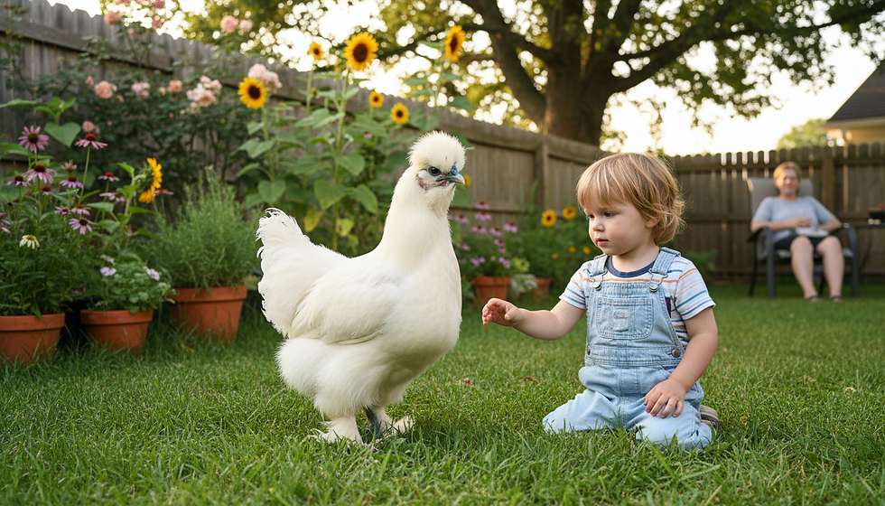 Why Silkie Chickens Make the Perfect Family Pets