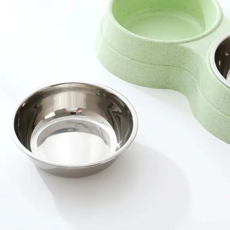 Miniatura: Comedouro Duplo Elevado para Cães Pequenos