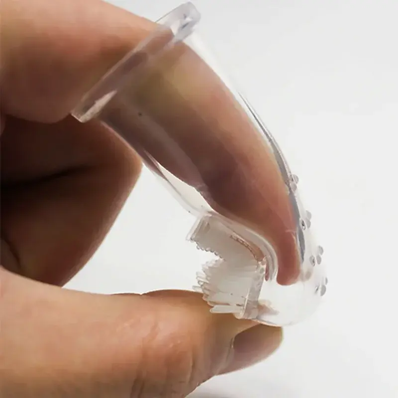 Miniatura: Escova Dental de Dedo para Cães e Gatos