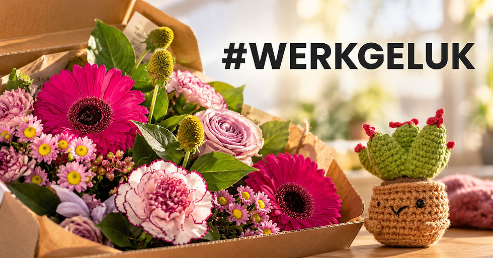Werkgeluk begint waar we elkaar niet laten vallen