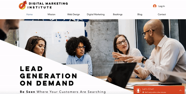 Design & Marketing: Custom Business Website, SEO Optimized, Included functionality:
@ Custom Design
@ Custom Lead Forms
@ Popup Lead Capture Form
@ Online Bookings
@ Zoom Virtual Integration
@ Online Chat
@ Blog Integration
@ Onsite SEO ( meta tags, page and site descriptions, alt tags, text linking, google analytics, google search console, schema & social media integration)
