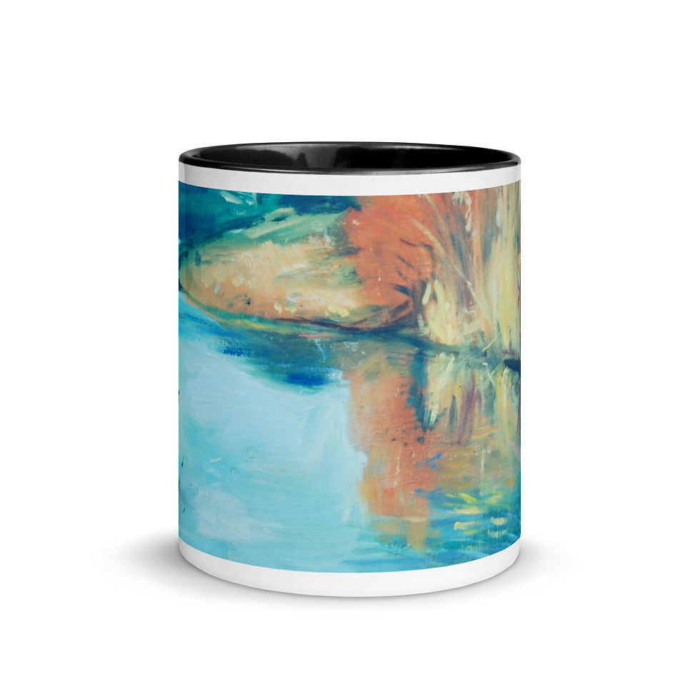 Miniatura: Taza con interior coloreado -Mug with Color Inside