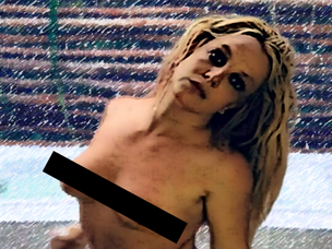 Britney Finally Free . . . Of Clothes