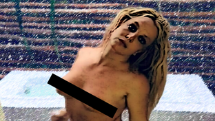 Britney Finally Free . . . Of Clothes