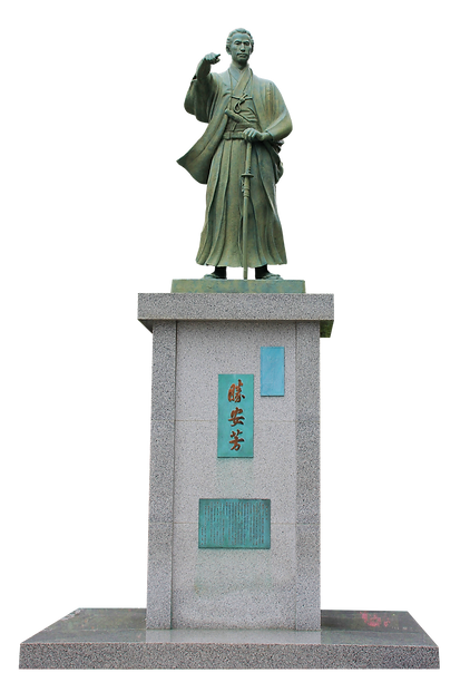 墨田区の勝海舟像