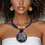 Thumbnail: ”Artikka” Tribal Necklace - Blue