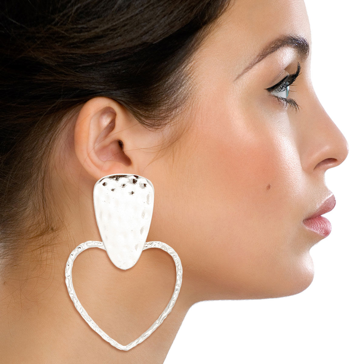 "Brayla" Heart Earrings