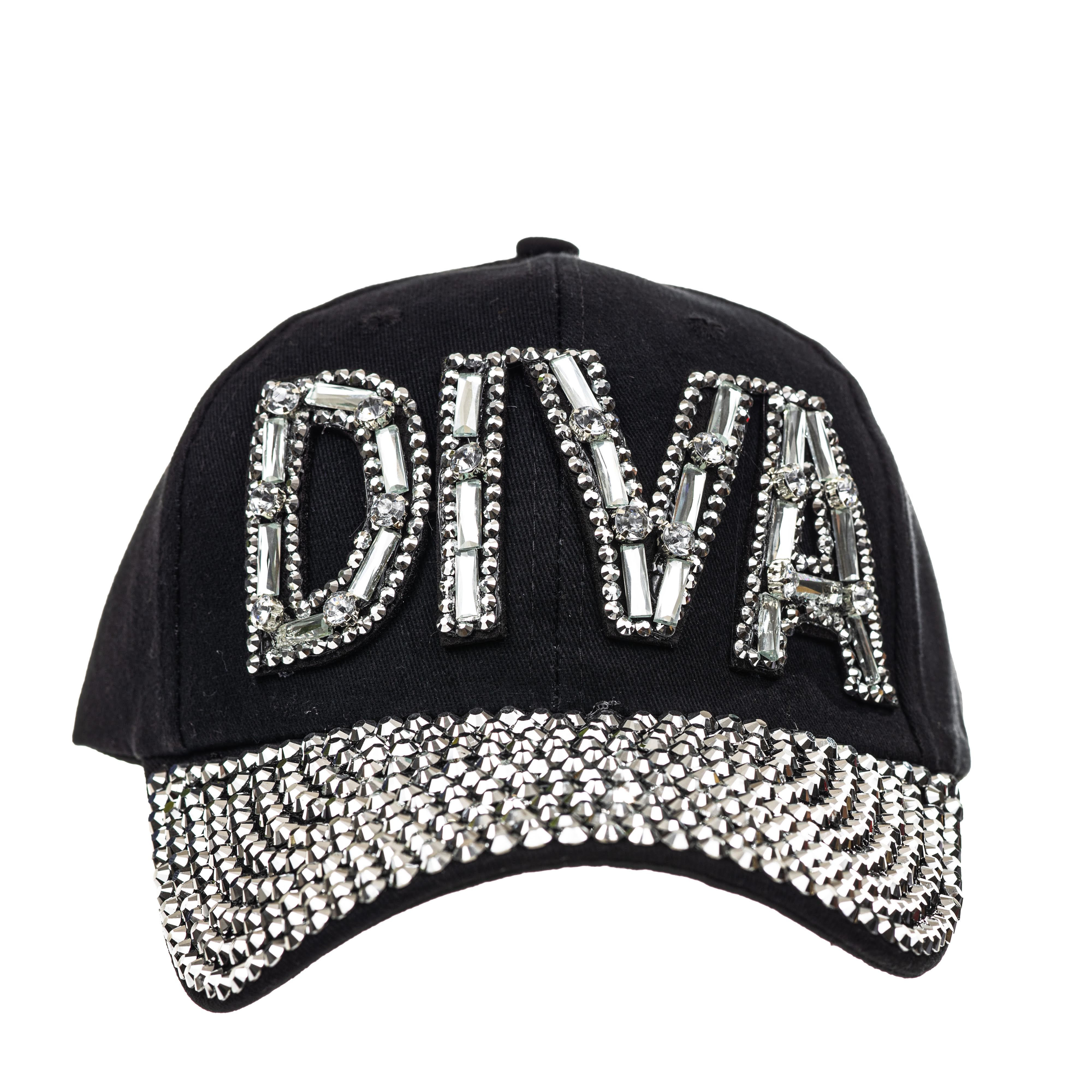 "DIVA" Baseball Cap - Black