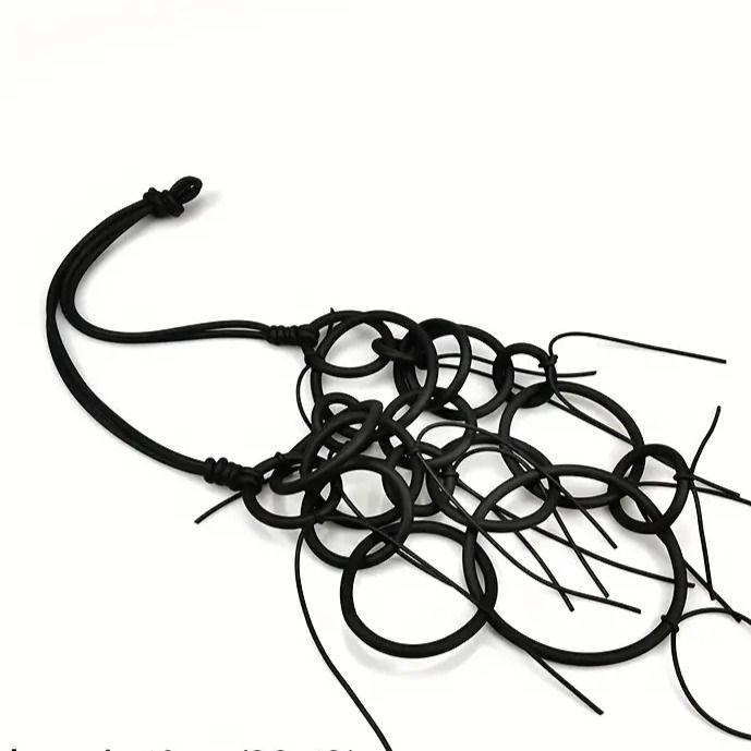 Thumbnail: "Amara" of Circles Necklace
