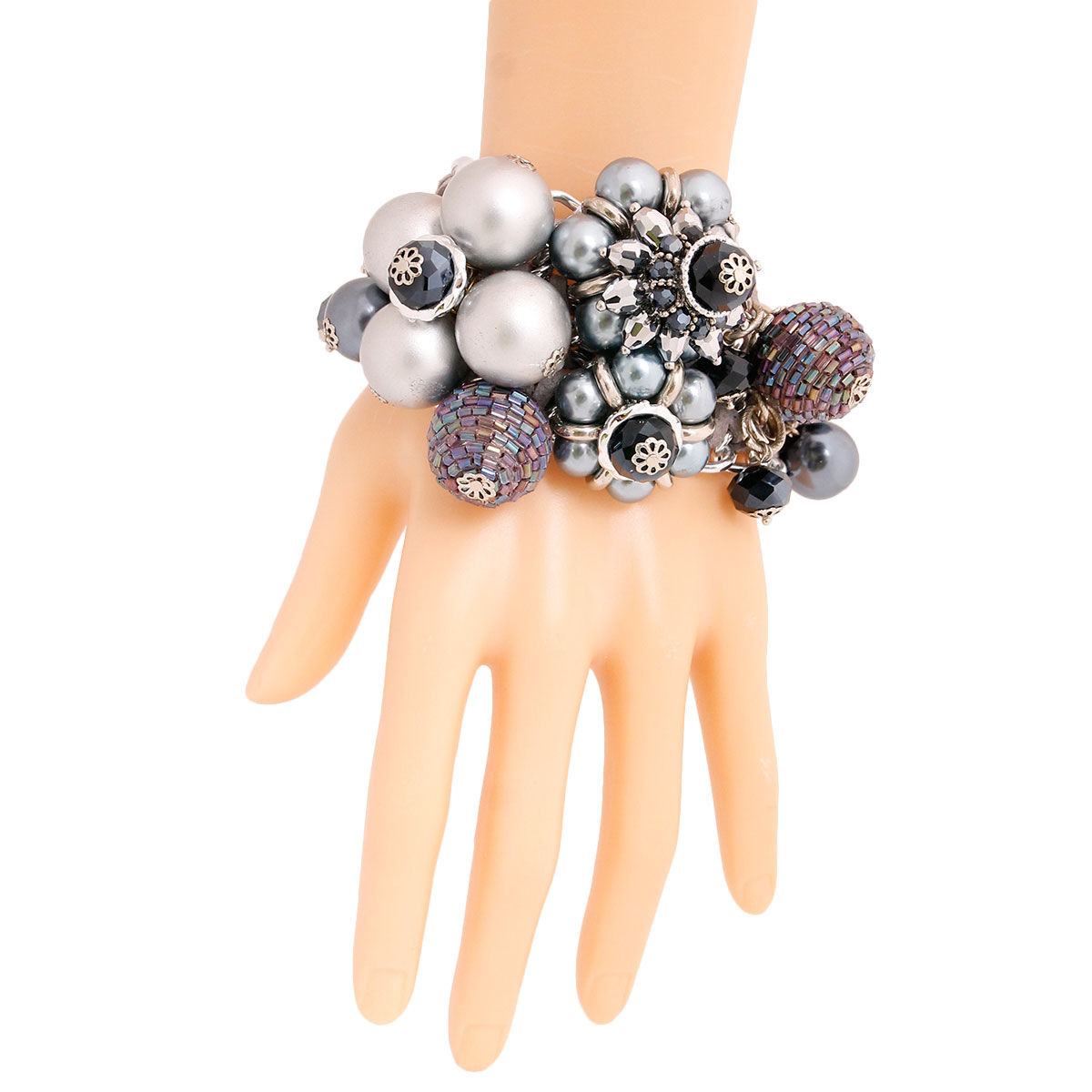 "Julie" Chunky Charm Bracelet