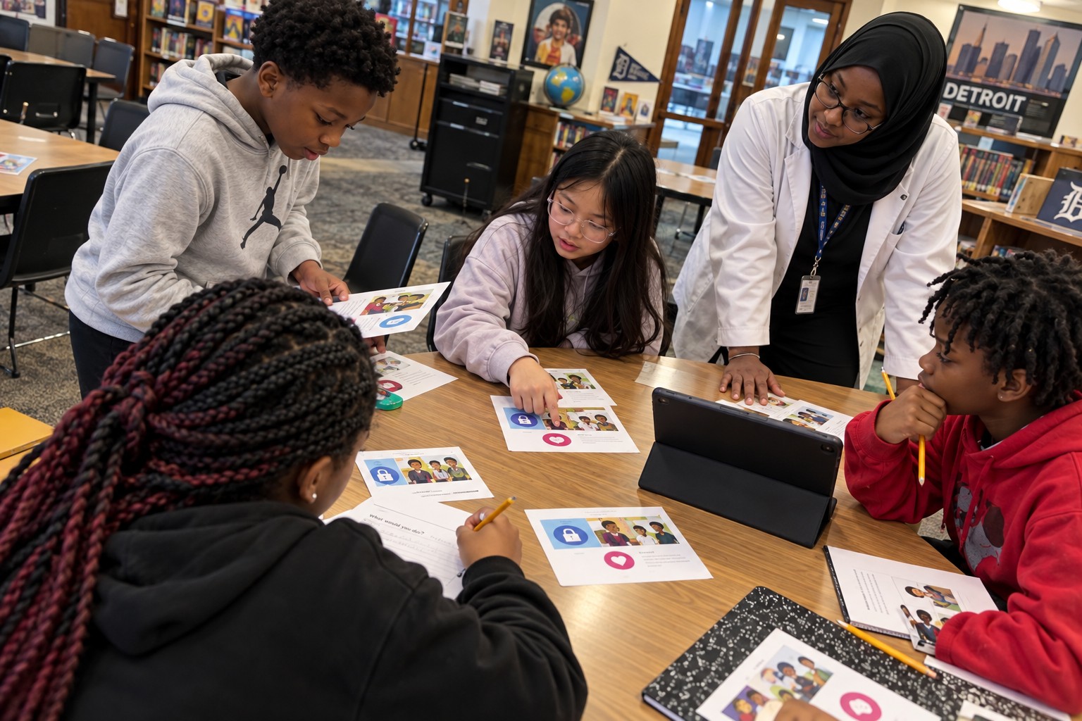 Digital citizenship detectives hands-on activity