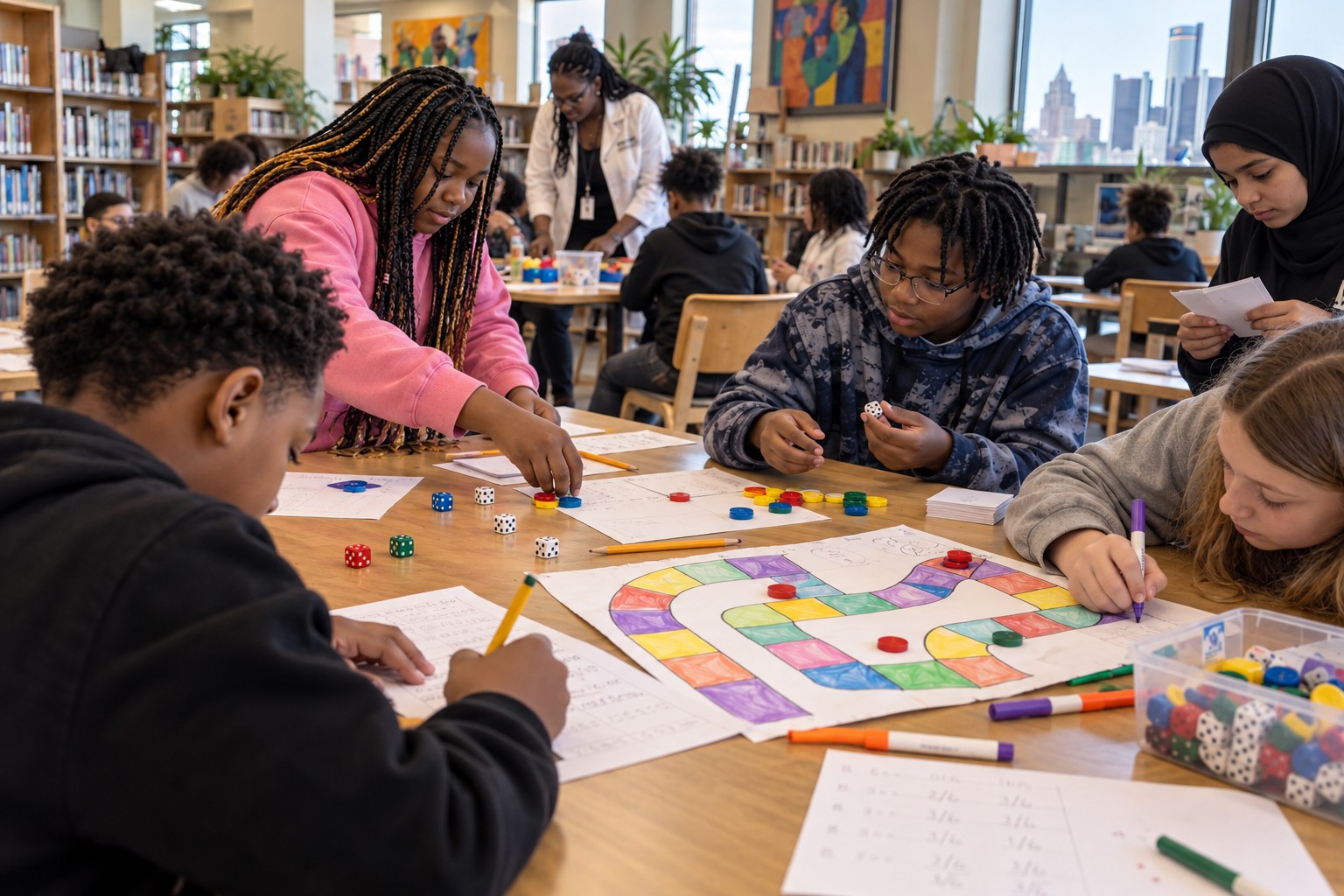 Probability game makers hands-on activity
