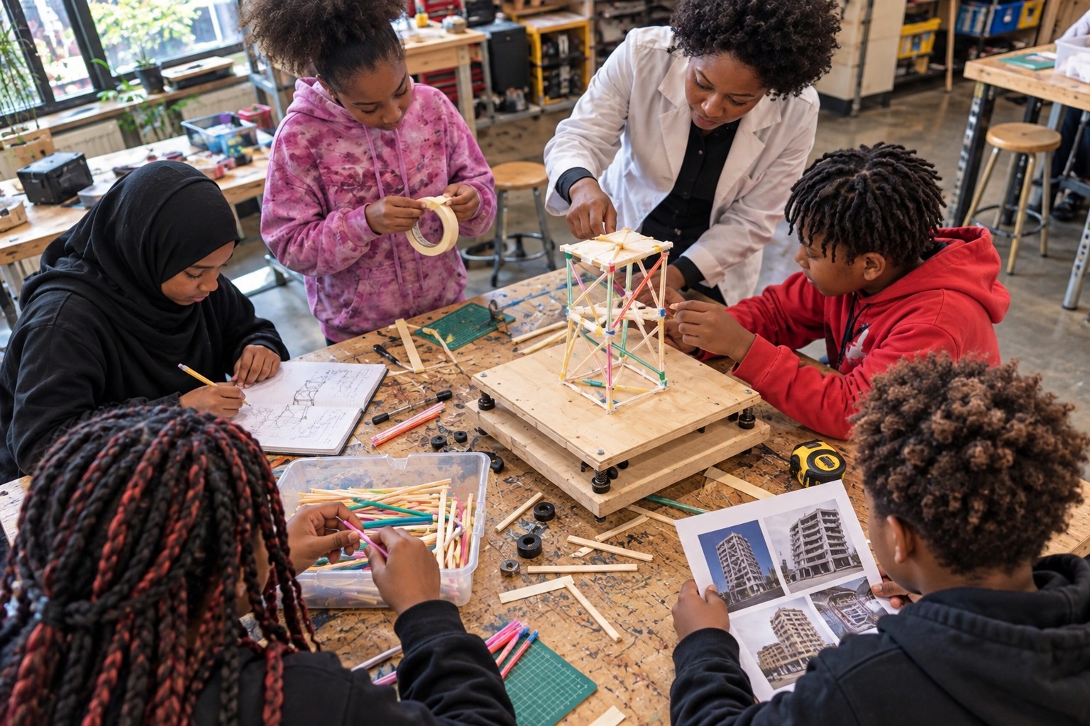 Earthquake-ready structures hands-on activity