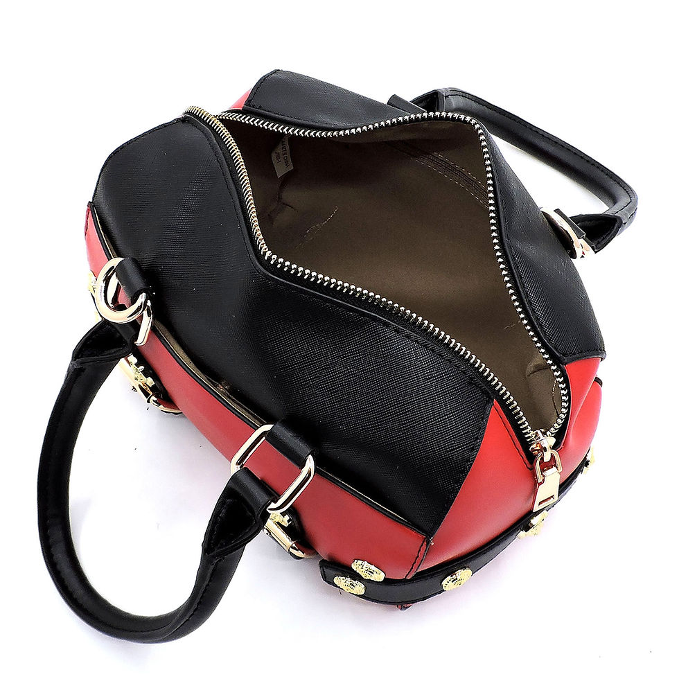 Thumbnail: Tartan Plaid Mini Boston Handbag