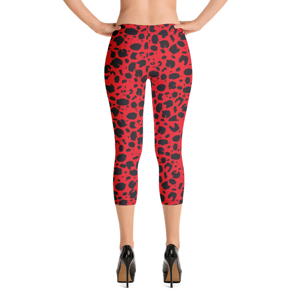 Animal wild Capri Leggings