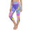 Thumbnail: Retro Vibe Yoga Capri Leggings Hgh Waisted 