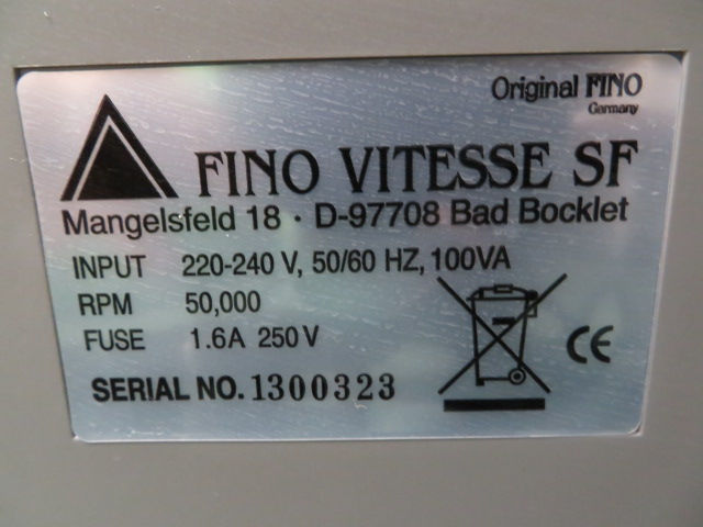 Thumbnail: Micromoter Fino Vitesse + handstuk en voetpedaal