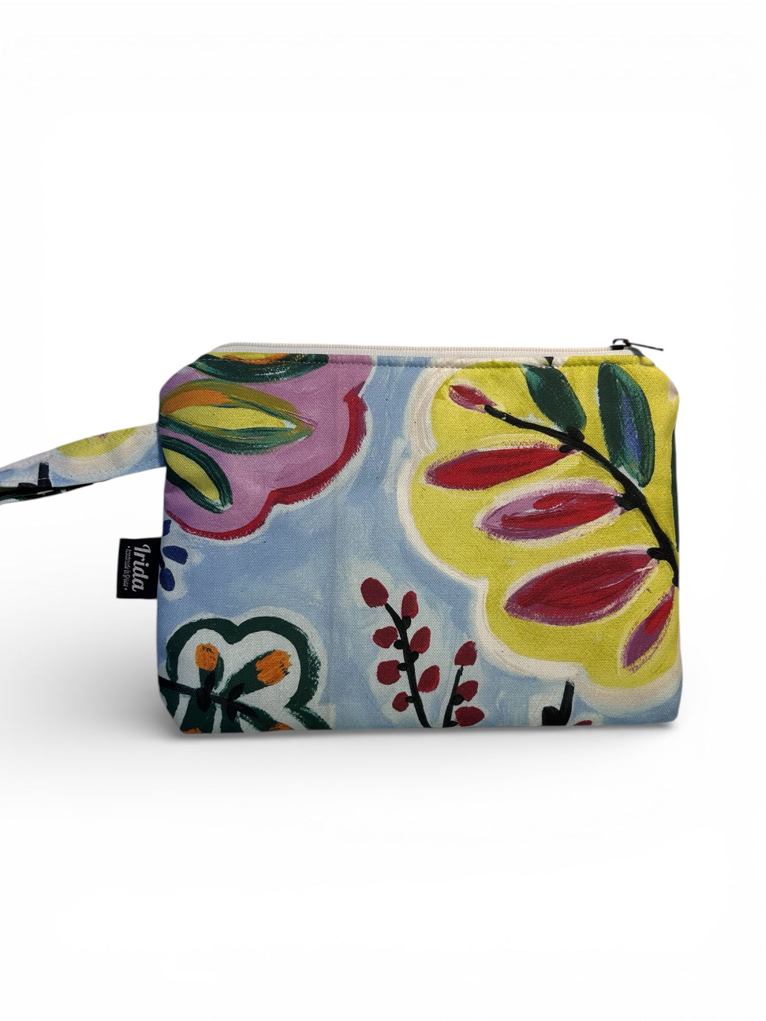 Art garden wristlet bag