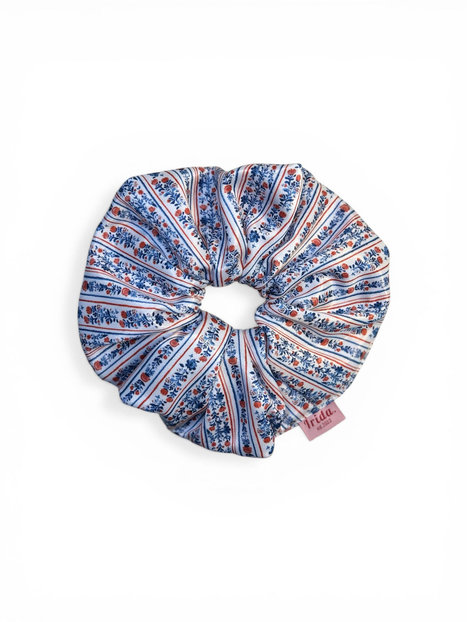 Coastal flowers scrunchie