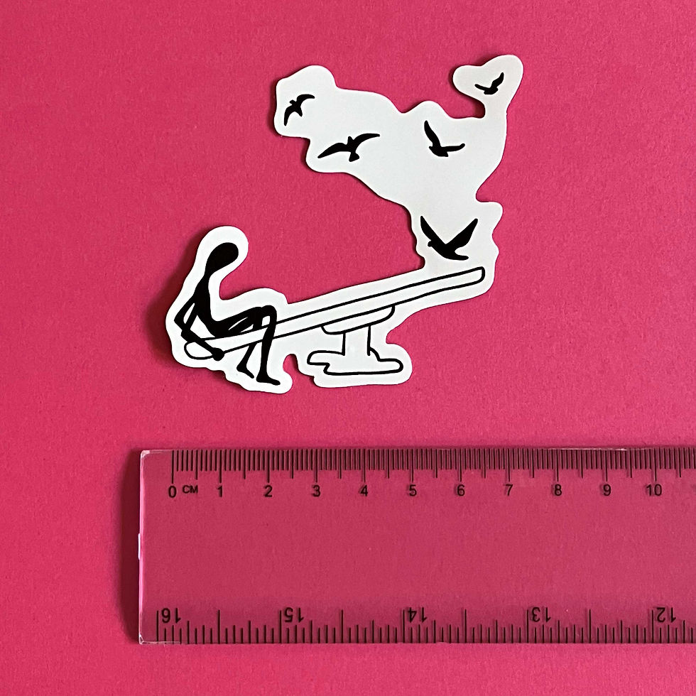 BIRD PLAY sticker