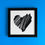 Miniatură: BLACK HEART print