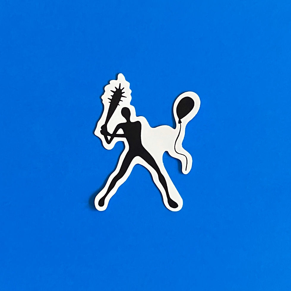 BALLOONING TIME sticker