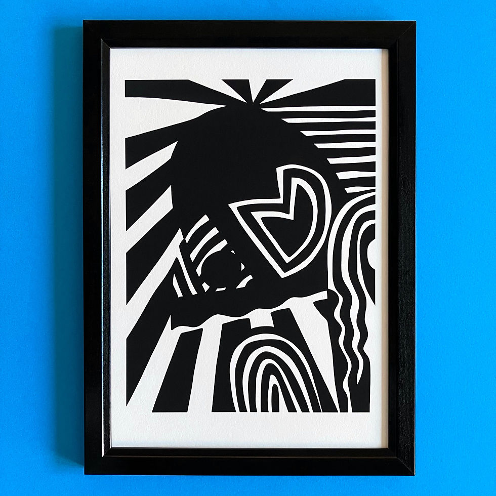 A STATE OF MIND print