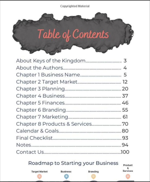 Thumbnail: "Write the Vision" Business Journal