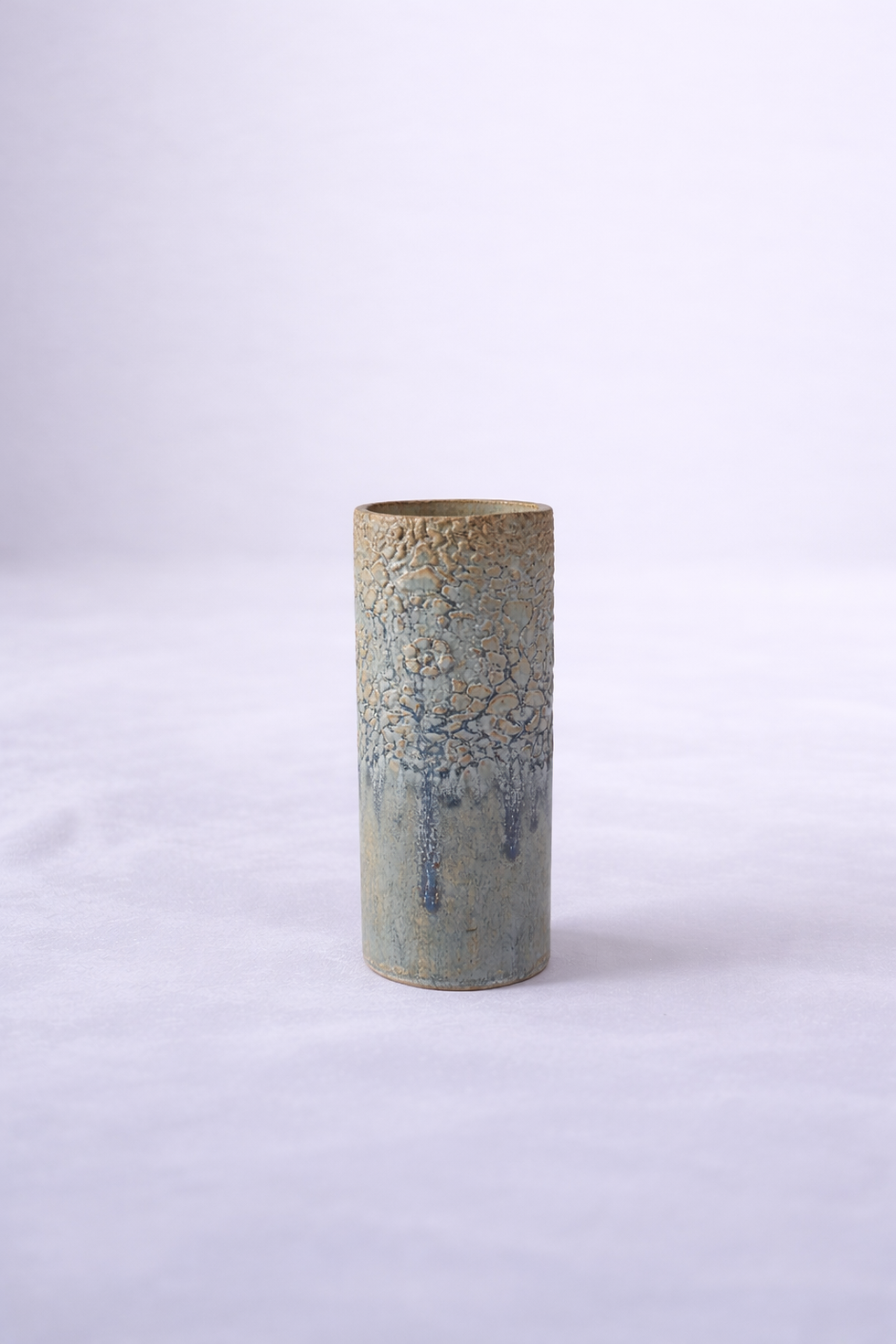 Miniatyrbilde: Vase med heklemønster