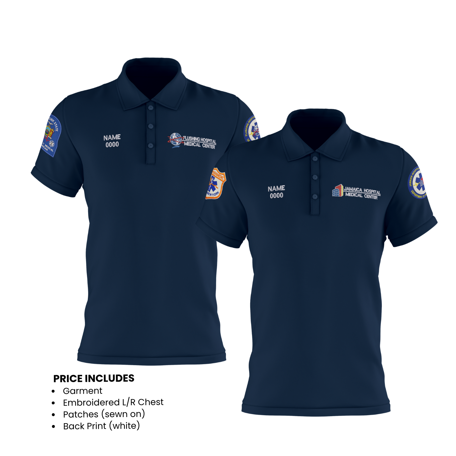 EMS POLO: Embroidery
