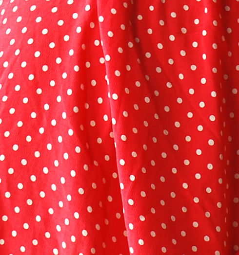 Red Polka Dot Fabric