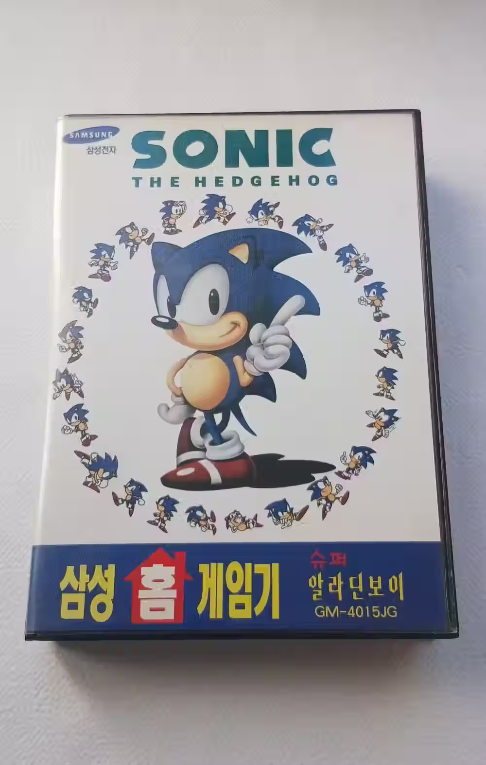 Sonic The Hedgehog Samsung Super Aladdin Boy Korean version SEGA Genesis MD