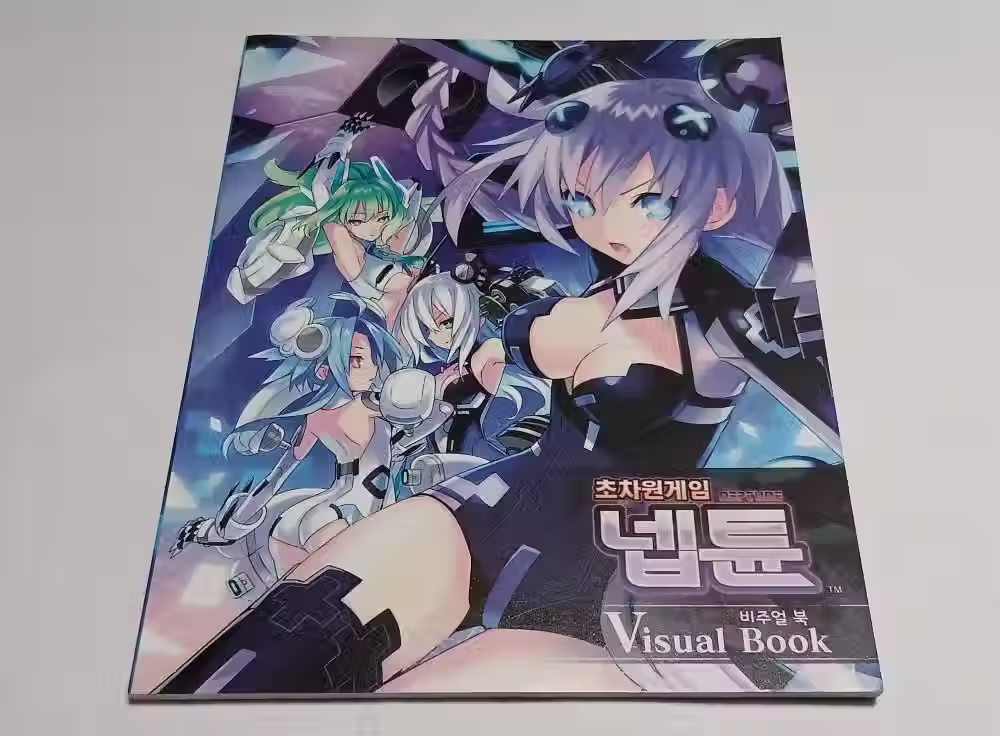 Hyperdimension Neptunia PS3 Korean exclusive Not for sale Visual book (NEW)