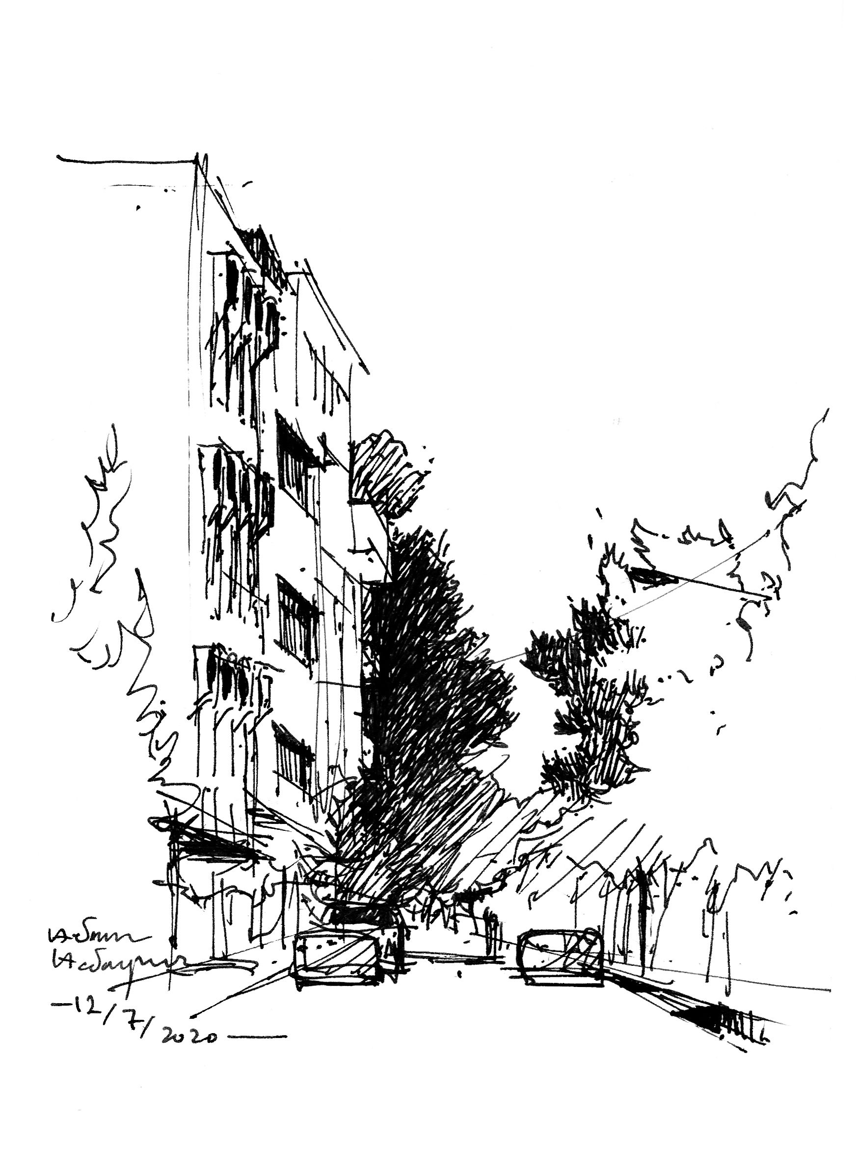 Shams alley, Fariman street, Tehran, Iran