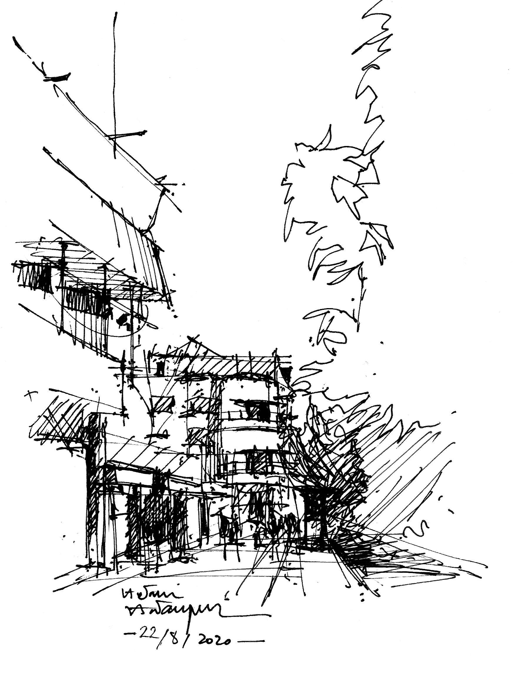 Enghelab/Felestin crossroad, Tehran, Iran