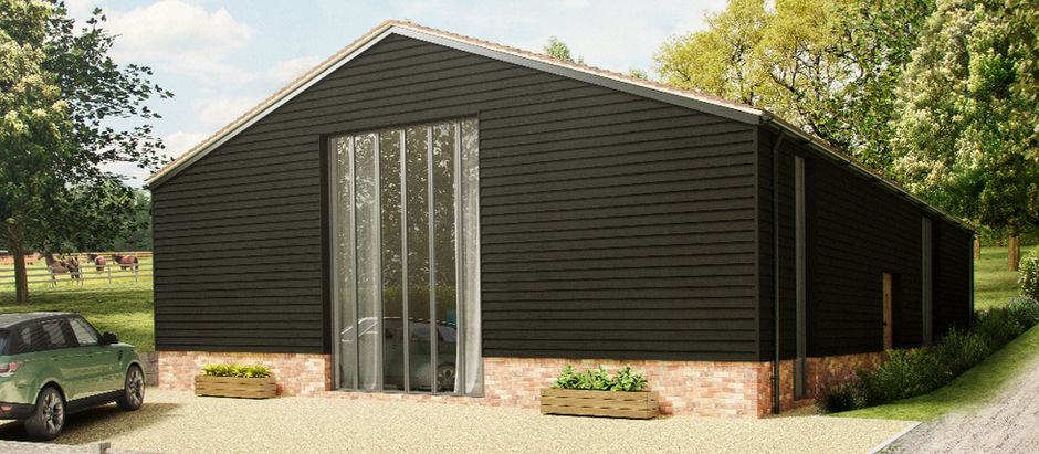 Converted Barn Architectural Visualisation CGIs North Wales