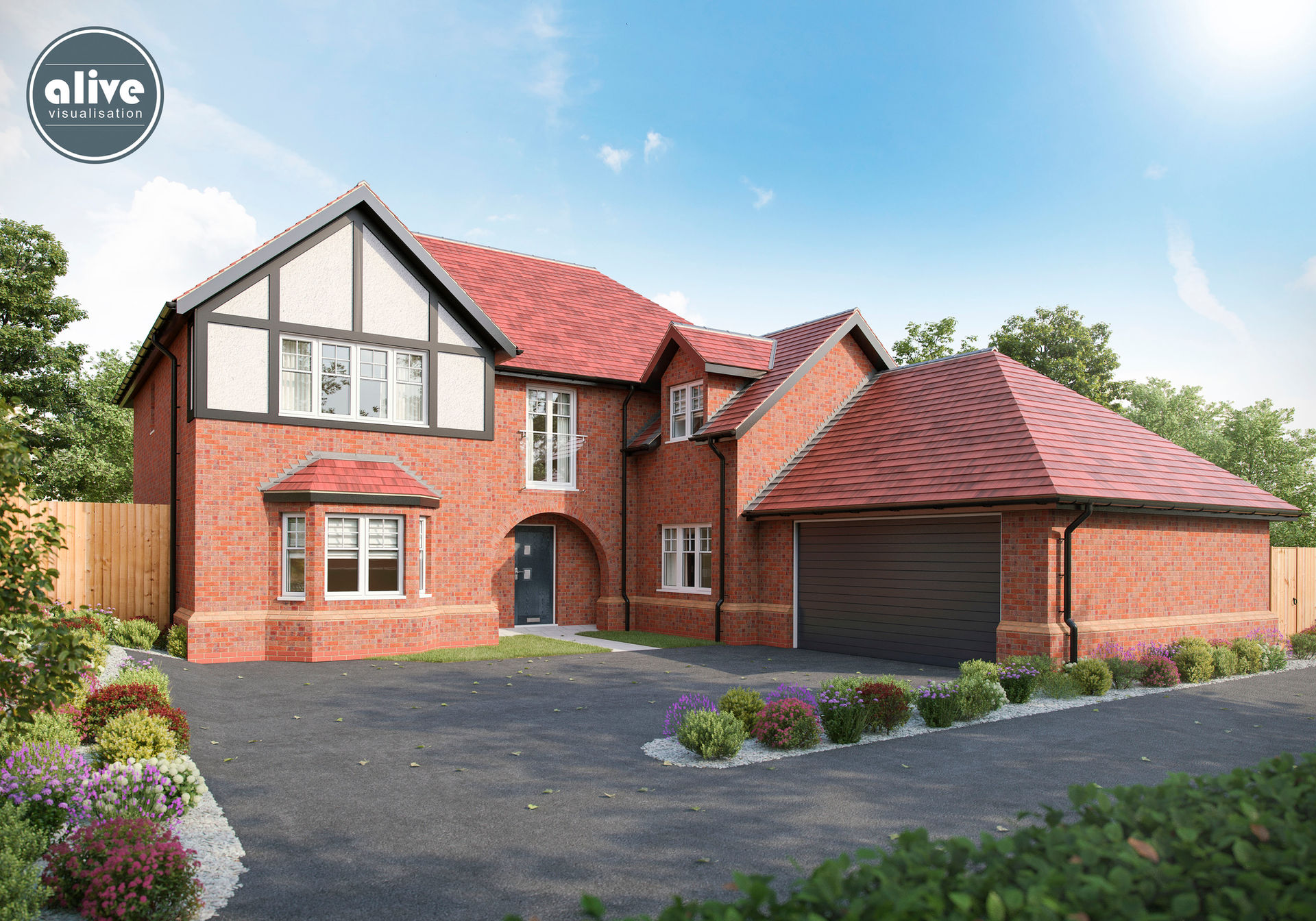 New Build Planning & Sales Property CGIs North Wales & Anglesey