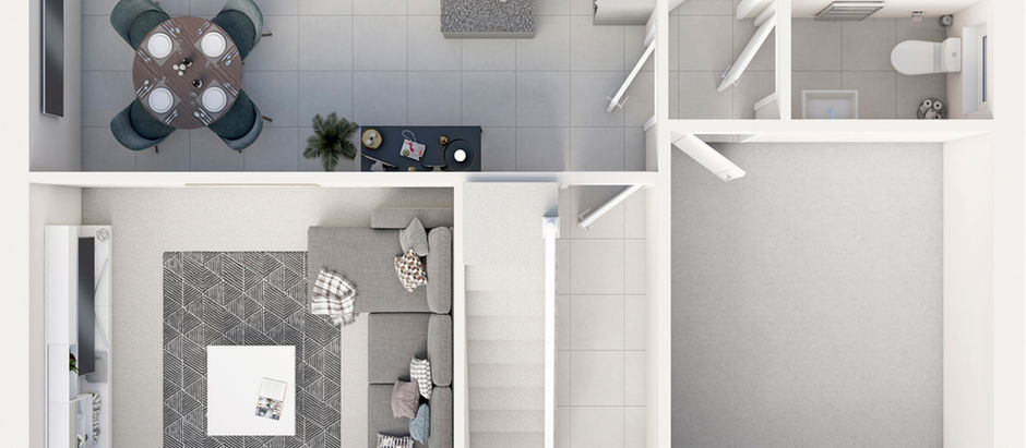 3D Floor Plan CGIs in North East Property Development