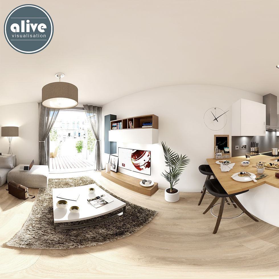 360 Virtual Reality Property CGIs Manchester
